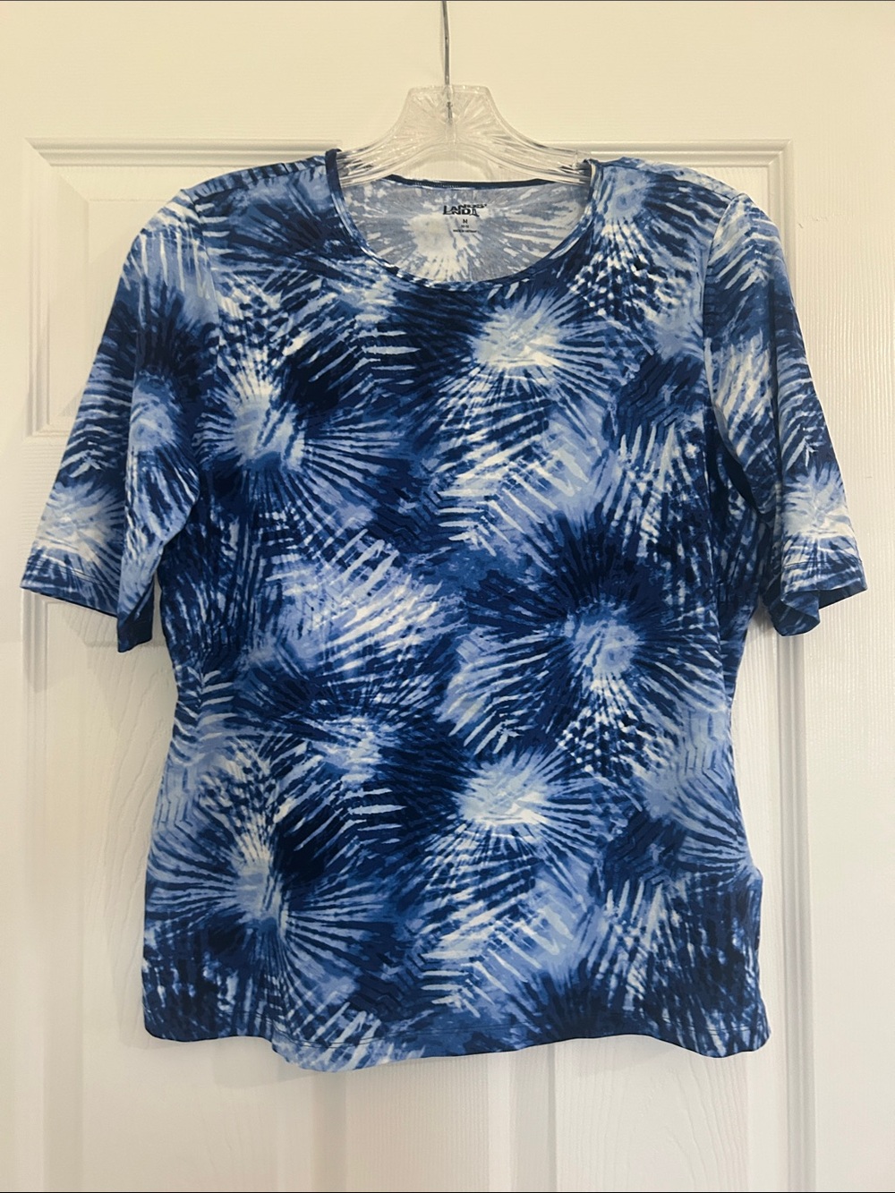 Lands End short sleeved sleeve rash guard